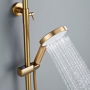 Душевая система Shevanik S43G S4336G цвет Золотой сатин-12