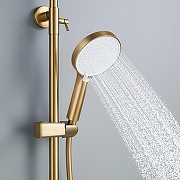 Душевая система Shevanik S43G S4336G цвет Золотой сатин-14