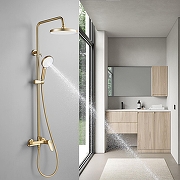 Душевая система Shevanik S43G S4336G цвет Золотой сатин-16