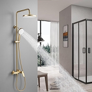 Душевая система Shevanik S43G S4336G цвет Золотой сатин-17