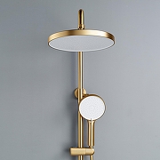 Душевая система Shevanik S43G S4336G цвет Золотой сатин-21