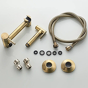 Гигиенический душ со смесителем Shevanik S107Q цвет Бронза-6