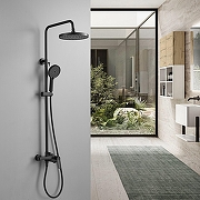 Душевая система Shevanik S43H S4336H цвет Черный матовый-22