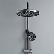 Душевая система Shevanik S43T S4336T цвет Оружейная сталь-20