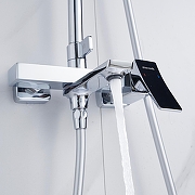 Душевая система Shevanik S4436 цвет Хром-6