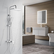 Душевая система Shevanik S4436 цвет Хром-21