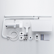 Душевая система Shevanik S4436C цвет Белый матовый-1