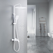 Душевая система Shevanik S4436C цвет Белый матовый-13