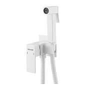 Гигиенический душ со смесителем Shevanik S127C цвет Белый матовый