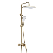 Душевая система Shevanik S4436G цвет Золотой сатин