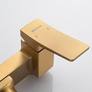 Душевая система Shevanik S4436G цвет Золотой сатин-2