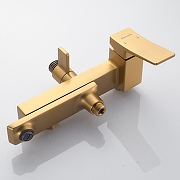 Душевая система Shevanik S4436G цвет Золотой сатин-3