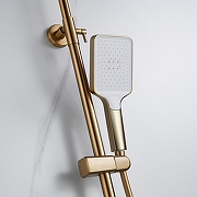 Душевая система Shevanik S4436G цвет Золотой сатин-12