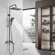 Душевая система Shevanik S4436T цвет Оружейная сталь-22