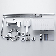 Душевая система Shevanik S4536 цвет Хром-1