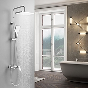 Душевая система Shevanik S4536 цвет Хром-22