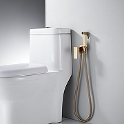 Гигиенический душ со смесителем Shevanik S127G цвет Золотой сатин-8