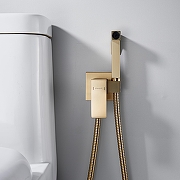 Гигиенический душ со смесителем Shevanik S127G цвет Золотой сатин-11