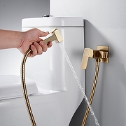 Гигиенический душ со смесителем Shevanik S127G цвет Золотой сатин-12