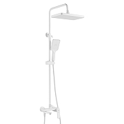 Душевая система Shevanik S4536C цвет Белый матовый