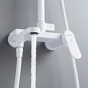 Душевая система Shevanik S4536C цвет Белый матовый-8