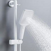 Душевая система Shevanik S4536C цвет Белый матовый-13