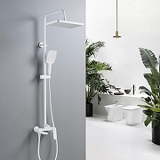 Душевая система Shevanik S4536C цвет Белый матовый-22