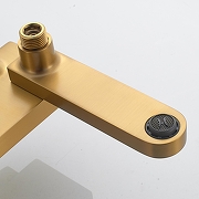 Душевая система Shevanik S4536G цвет Золотой сатин-2