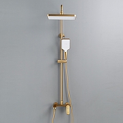 Душевая система Shevanik S4536G цвет Золотой сатин-23