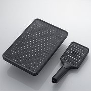 Душевая система Shevanik S4536H цвет Черный матовый-4