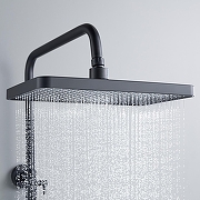 Душевая система Shevanik S4536H цвет Черный матовый-20