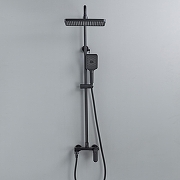 Душевая система Shevanik S4536H цвет Черный матовый-23