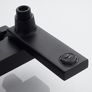 Душевая система Shevanik S4636H цвет Черный матовый-3