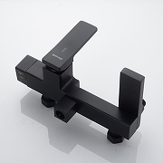 Душевая система Shevanik S4636H цвет Черный матовый-4