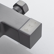 Душевая система Shevanik S4636T цвет Оружейная сталь-2