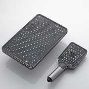 Душевая система Shevanik S4636T цвет Оружейная сталь-5