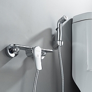 Гигиенический душ со смесителем Shevanik S4705-1 цвет Хром-12