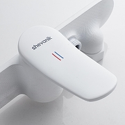 Гигиенический душ со смесителем Shevanik S4705C-1 цвет Белый матовый-5