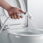 Гигиенический душ со смесителем Shevanik S4705C-1 цвет Белый матовый-19