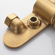 Гигиенический душ со смесителем Shevanik S4705G-1 цвет Золотой сатин-7