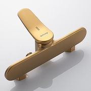 Гигиенический душ со смесителем Shevanik S4705G-1 цвет Золотой сатин-10