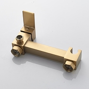 Гигиенический душ со смесителем Shevanik S137G цвет Золотой сатин-6