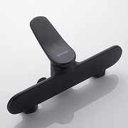 Гигиенический душ со смесителем Shevanik S4705H-1 цвет Черный матовый-8