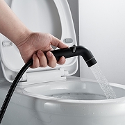 Гигиенический душ со смесителем Shevanik S4705H-1 цвет Черный матовый-19