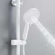 Душевая система Shevanik S4726C цвет Белый матовый-11