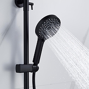 Душевая система Shevanik S4726H цвет Черный матовый-11