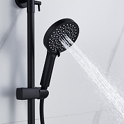 Душевая система Shevanik S4726H цвет Черный матовый-12