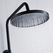 Душевая система Shevanik S4726H цвет Черный матовый-14