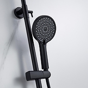 Душевая система Shevanik S4726H цвет Черный матовый-16