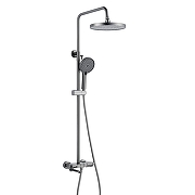 Душевая система Shevanik S4726T цвет Оружейная сталь